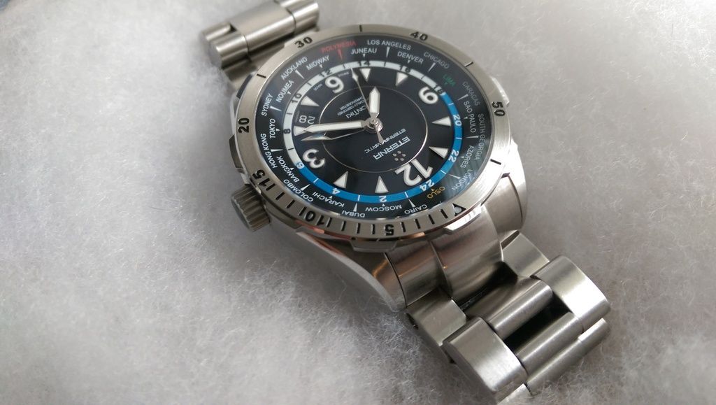 Eterna kontiki gmt discount worldtimer